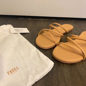 [NWT!] TKEES Women's Sloan Slides in nude